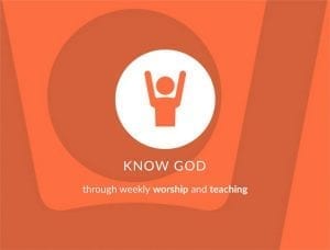 discipleship know God through weekly worship and teaching